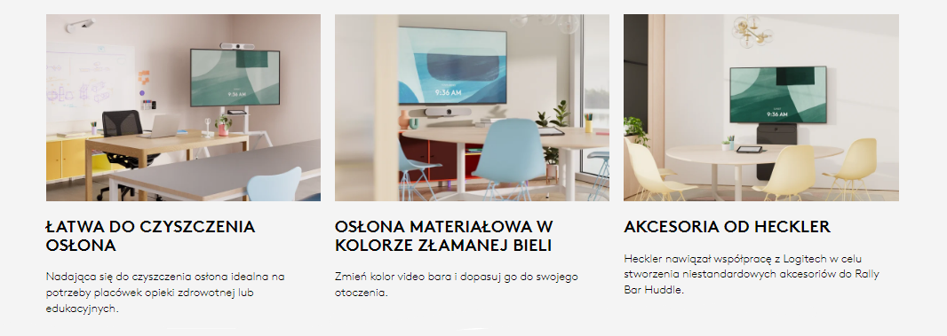  System wideokonferencyjny Logitech Rally Bar Huddle